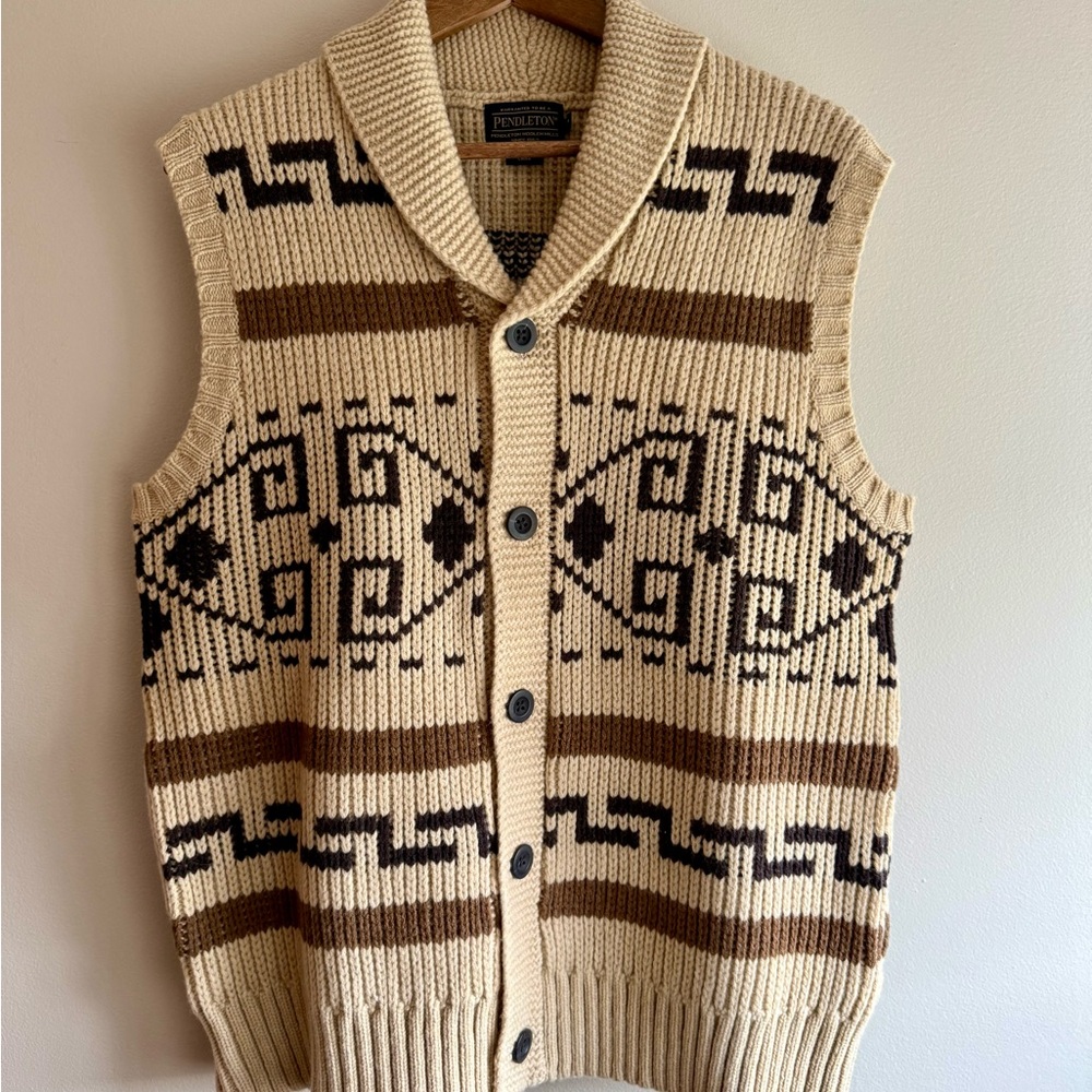 Pendleton Westerley Dude Big Lebowski Vest
